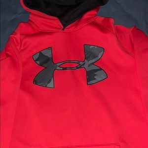 Red Under Amour Sweater